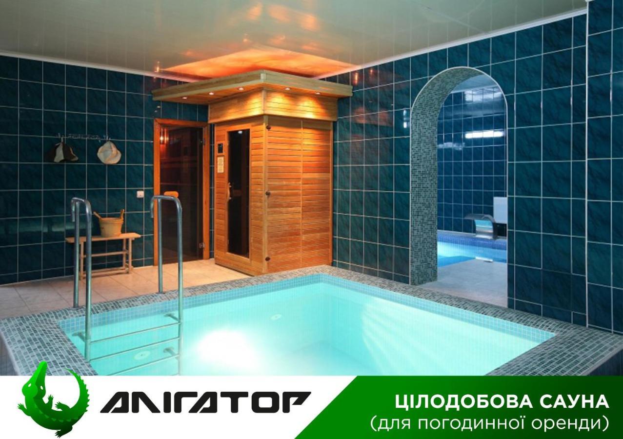 Hotel Aquapark Alligator Ternópil Exterior foto